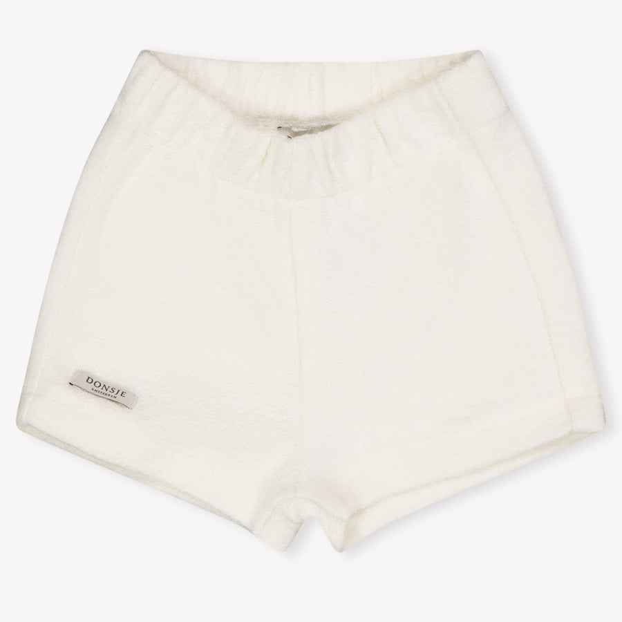 Donsje Amsterdam bebe Chicos pantalones cortos en Blanco Roto