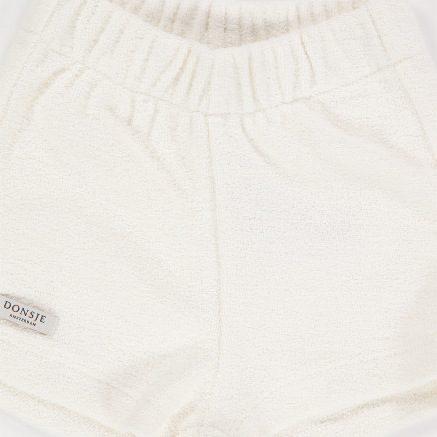 Donsje Amsterdam bebe Chicos pantalones cortos en Blanco Roto