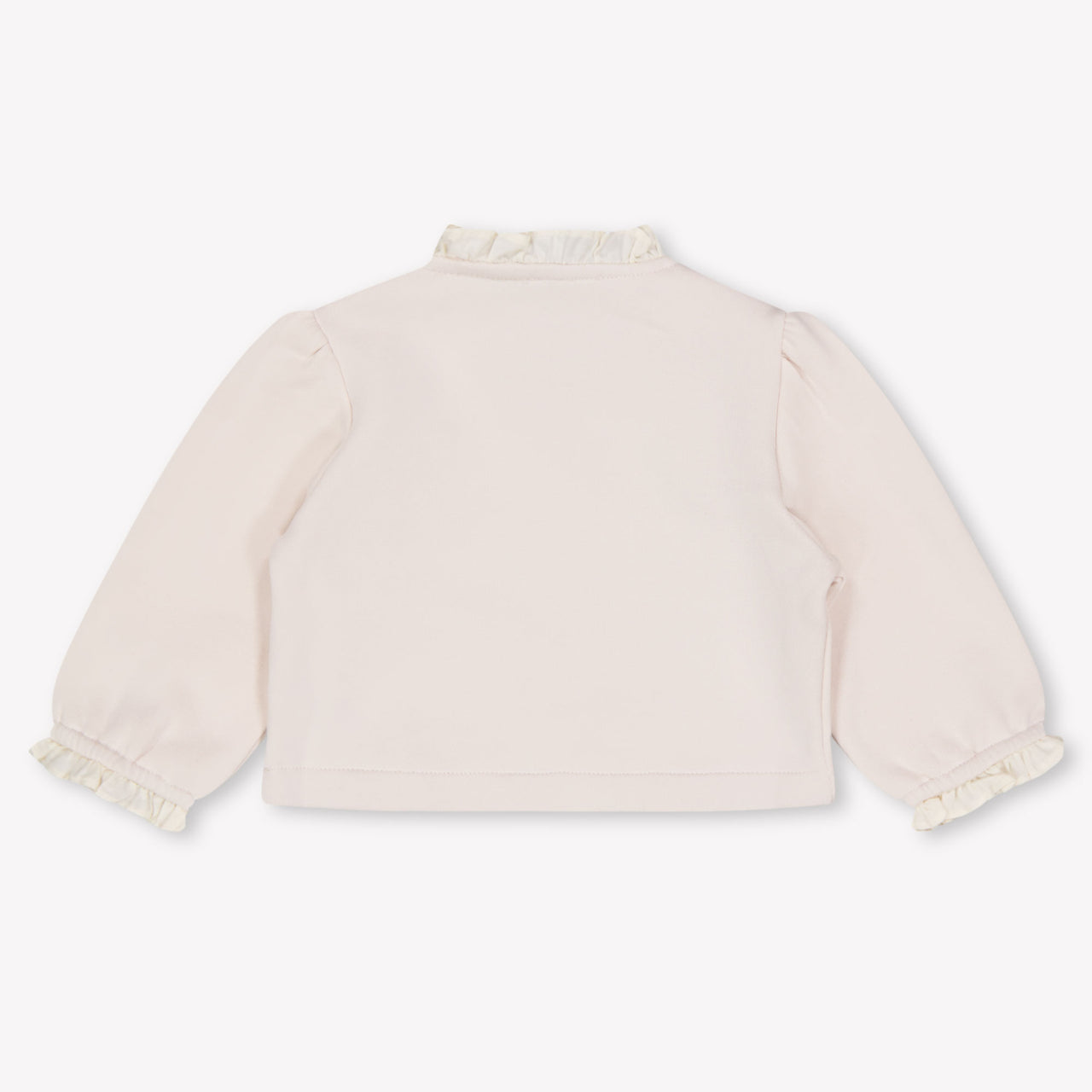 Donsje Amsterdam Bébé Filles Pull en Rose Léger