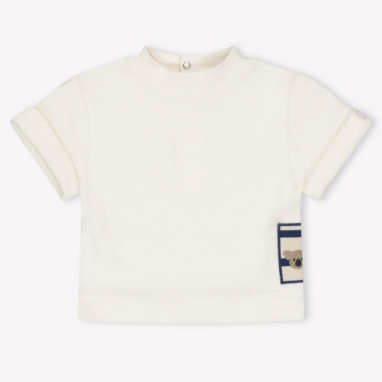 Donsje Amsterdam bebe Chicos Camiseta adentro Blanco Roto