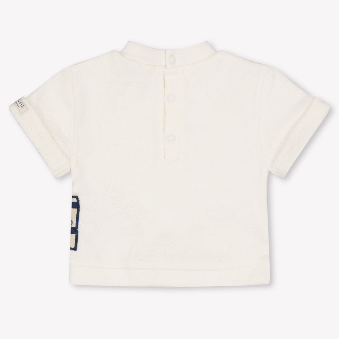 Donsje Amsterdam bebe Chicos Camiseta adentro Blanco Roto