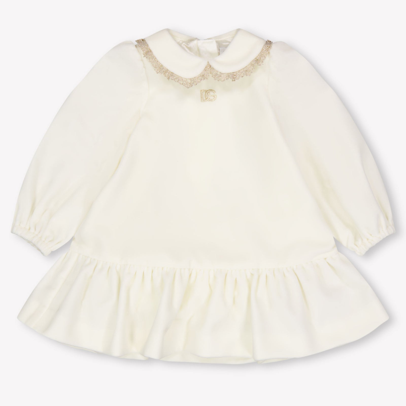 Dolce & Gabbana Bébé Filles Robe en blanc cassé