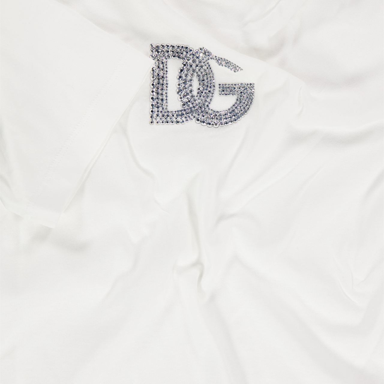 Dolce & Gabbana Kinder Mädchen T-Shirt In Weiß