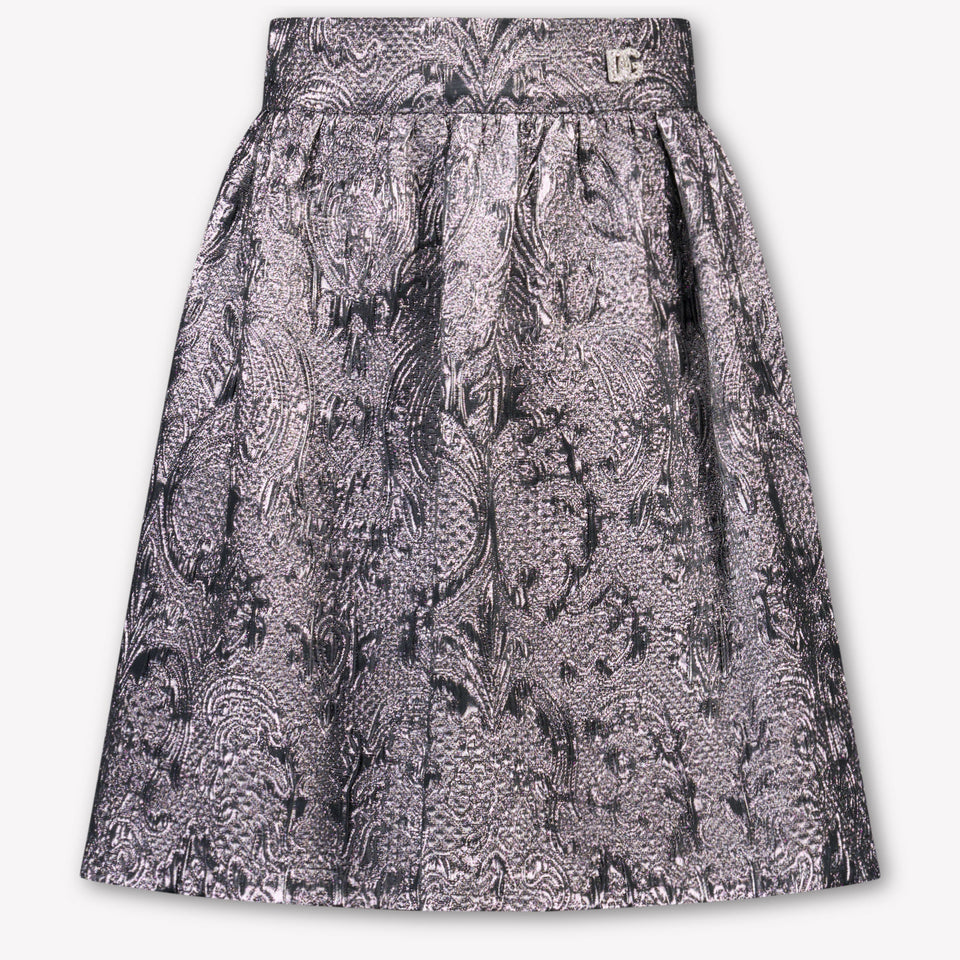 Dolce & Gabbana Enfants Filles Jupe en Argent