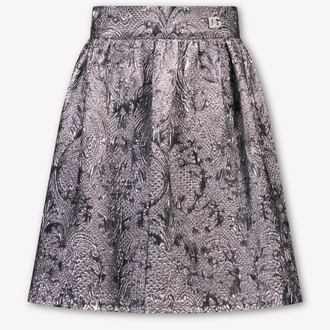 Dolce & Gabbana Enfants Filles Jupe en Argent
