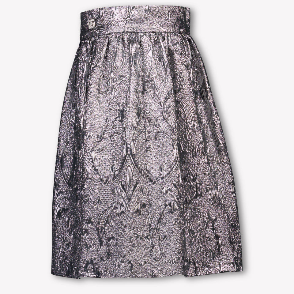 Dolce & Gabbana Enfants Filles Jupe en Argent