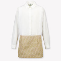 Fendi Enfants Filles Habillez-vous Beige