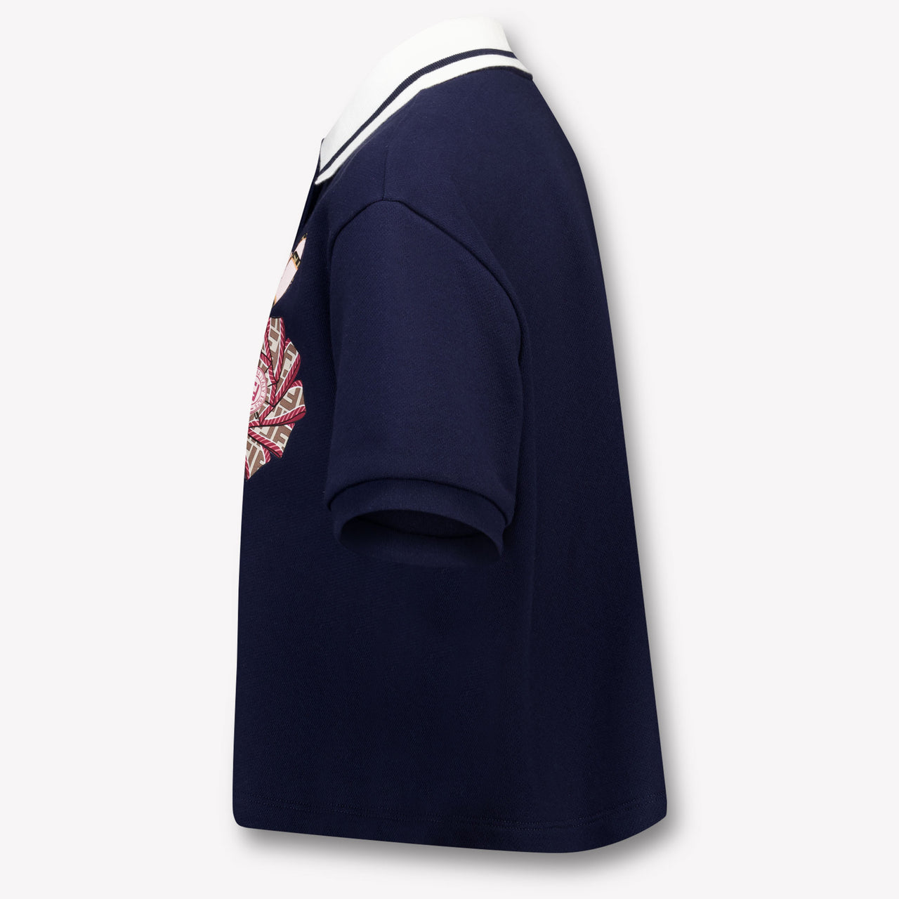 Fendi Bambini Ragazze Polo In Navy