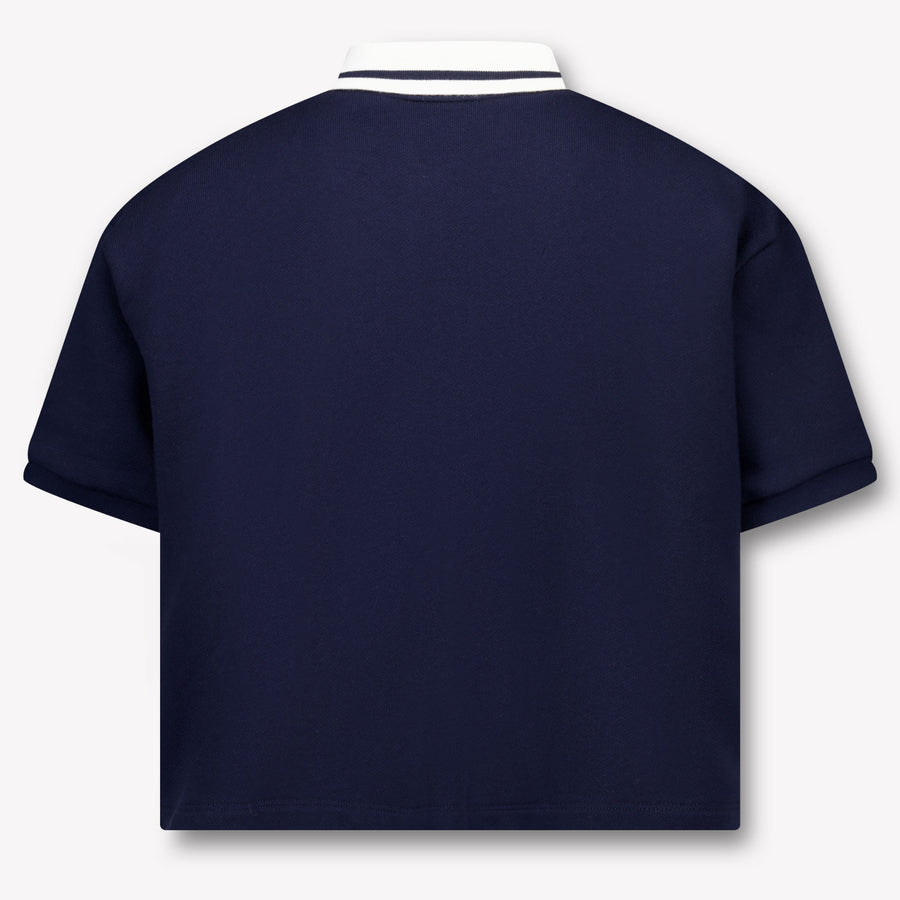 Fendi Bambini Ragazze Polo In Navy