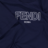 Fendi Bambini Ragazzi Maglietta dentro Navy