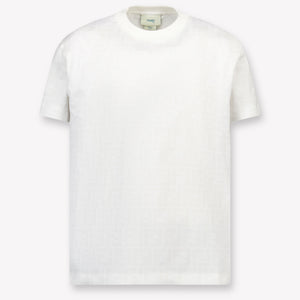 Fendi Kinder Jungen T-Shirt In Weiß