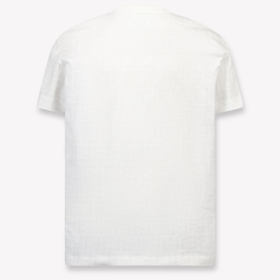 Fendi Kinder Jungen T-Shirt In Weiß