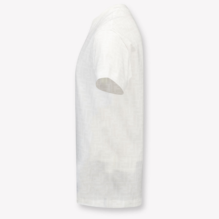 Fendi Kinder Jungen T-Shirt In Weiß