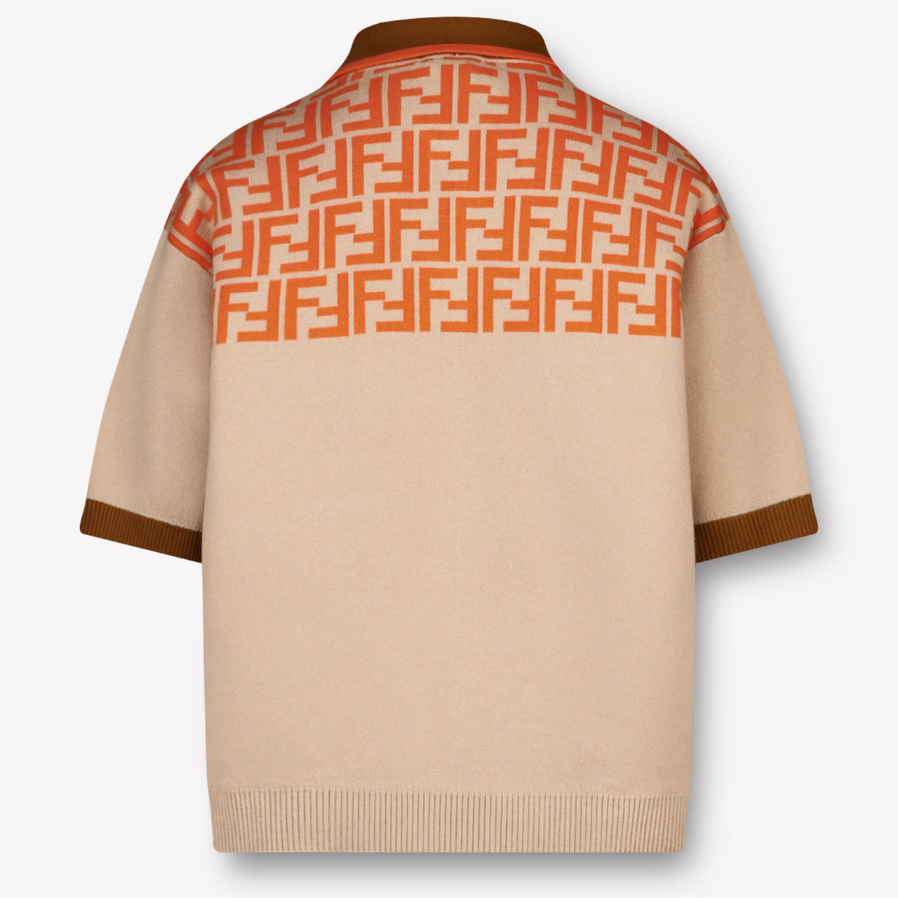 Fendi Bambini Ragazzi Polo In Beige