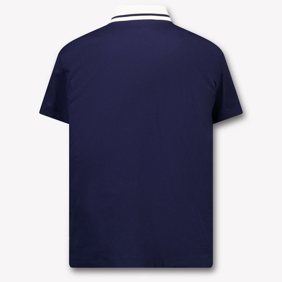 Fendi Bambini Ragazzi Polo In Navy