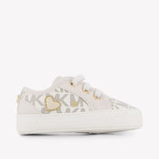 Michael Kors BABY BRITTANIA Baby Girls Sneakers In OffWhite