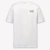 EA7 Kinder Jungen T-Shirt In Weiß