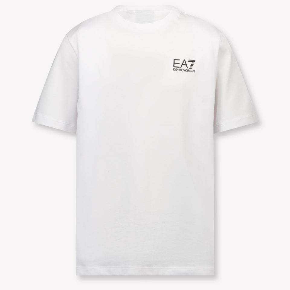 EA7 Kinder Jungen T-Shirt In Weiß