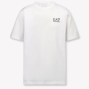 EA7 Bambini Ragazzi Maglietta dentro Bianco