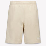EA7 Enfants Garçons Short dans Beige