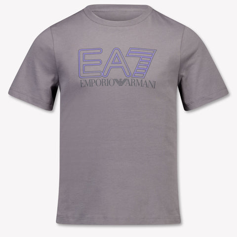 EA7 Kinder Jongens T-Shirt In Grijs