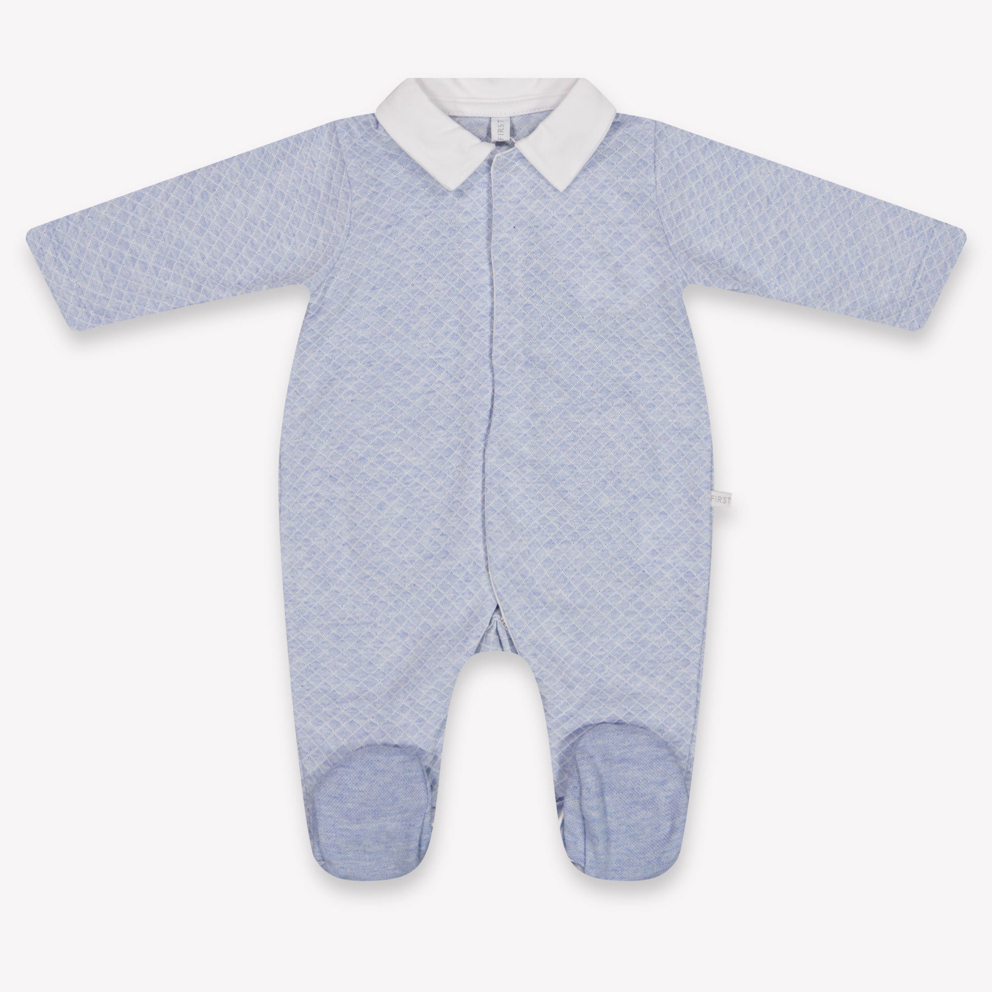 First Bambino Ragazzi Tutina dentro Azzurro