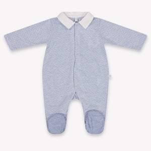 First Baby Jungen Spielanzug In Hellblau