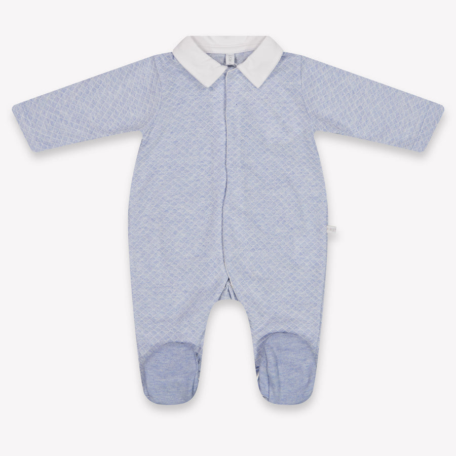 First Baby Jungen Spielanzug In Hellblau