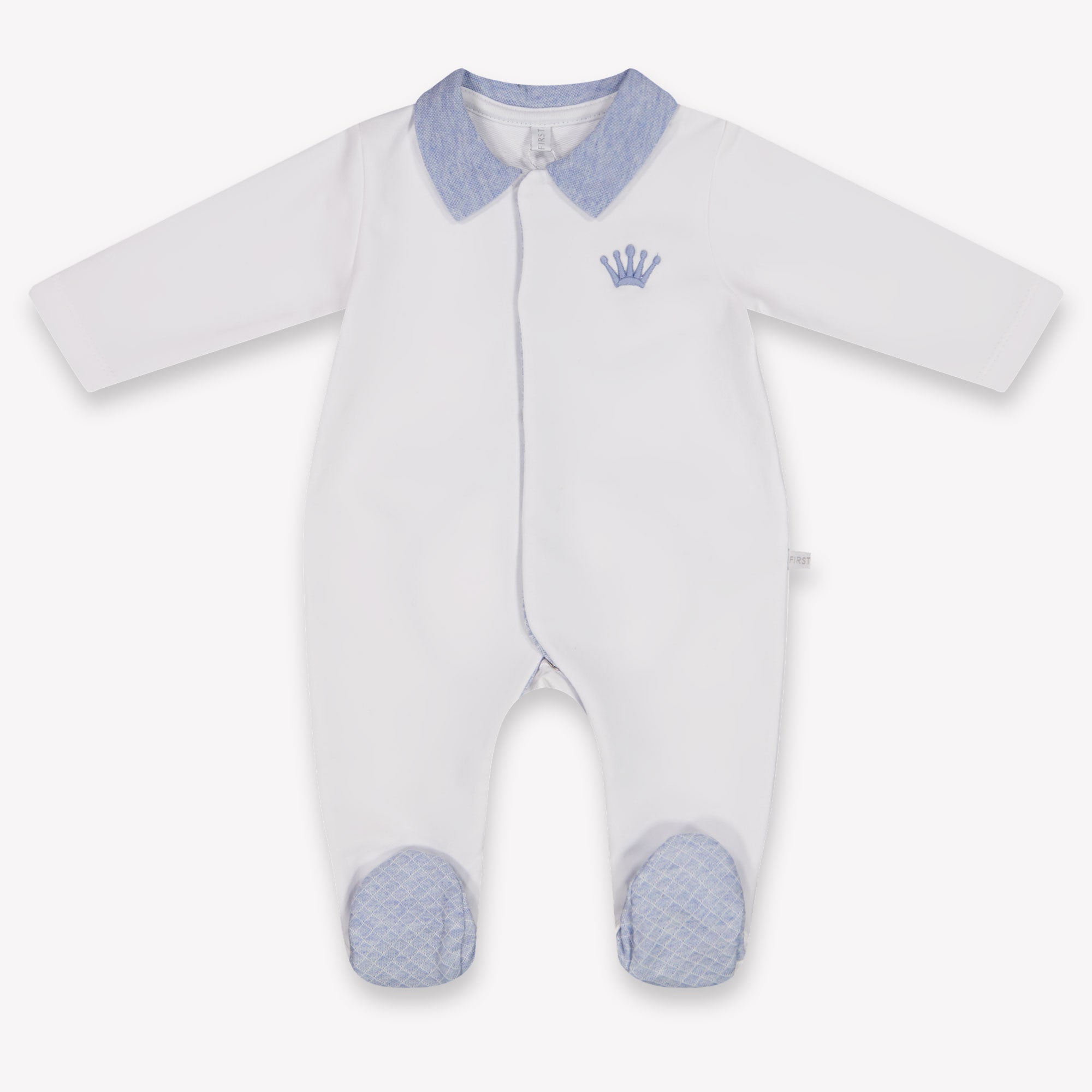 First Bambino Ragazzi Tutina dentro Bianco