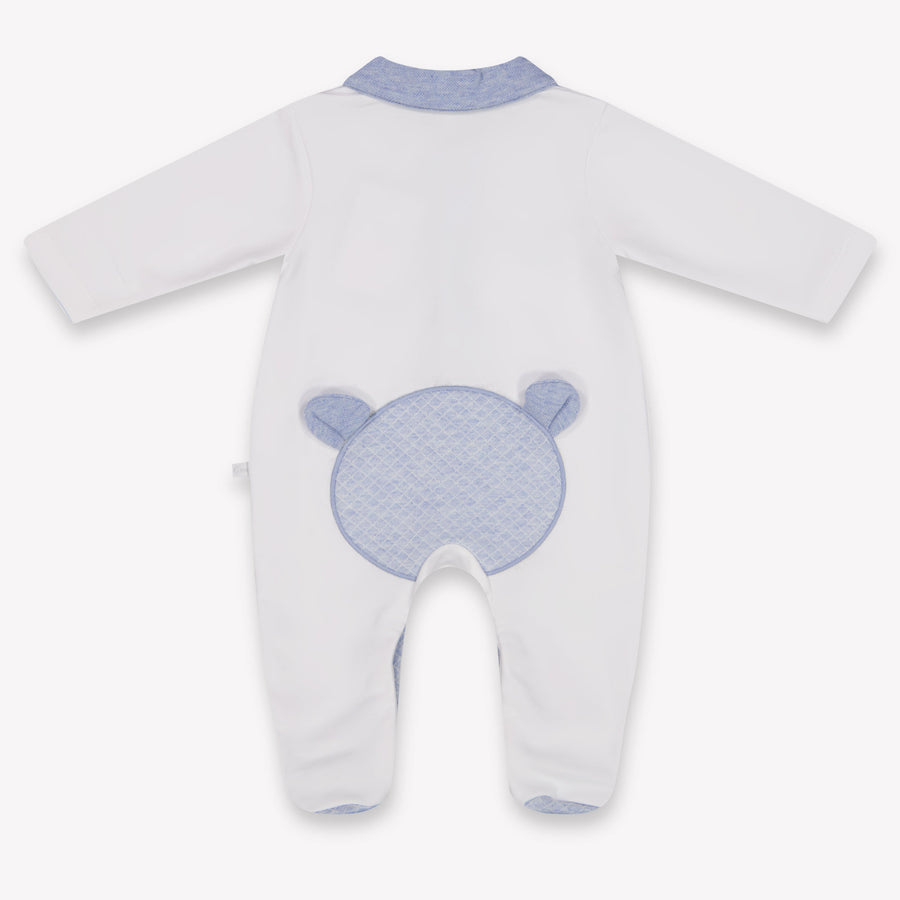 First Baby Jongens Boxpakje In Wit