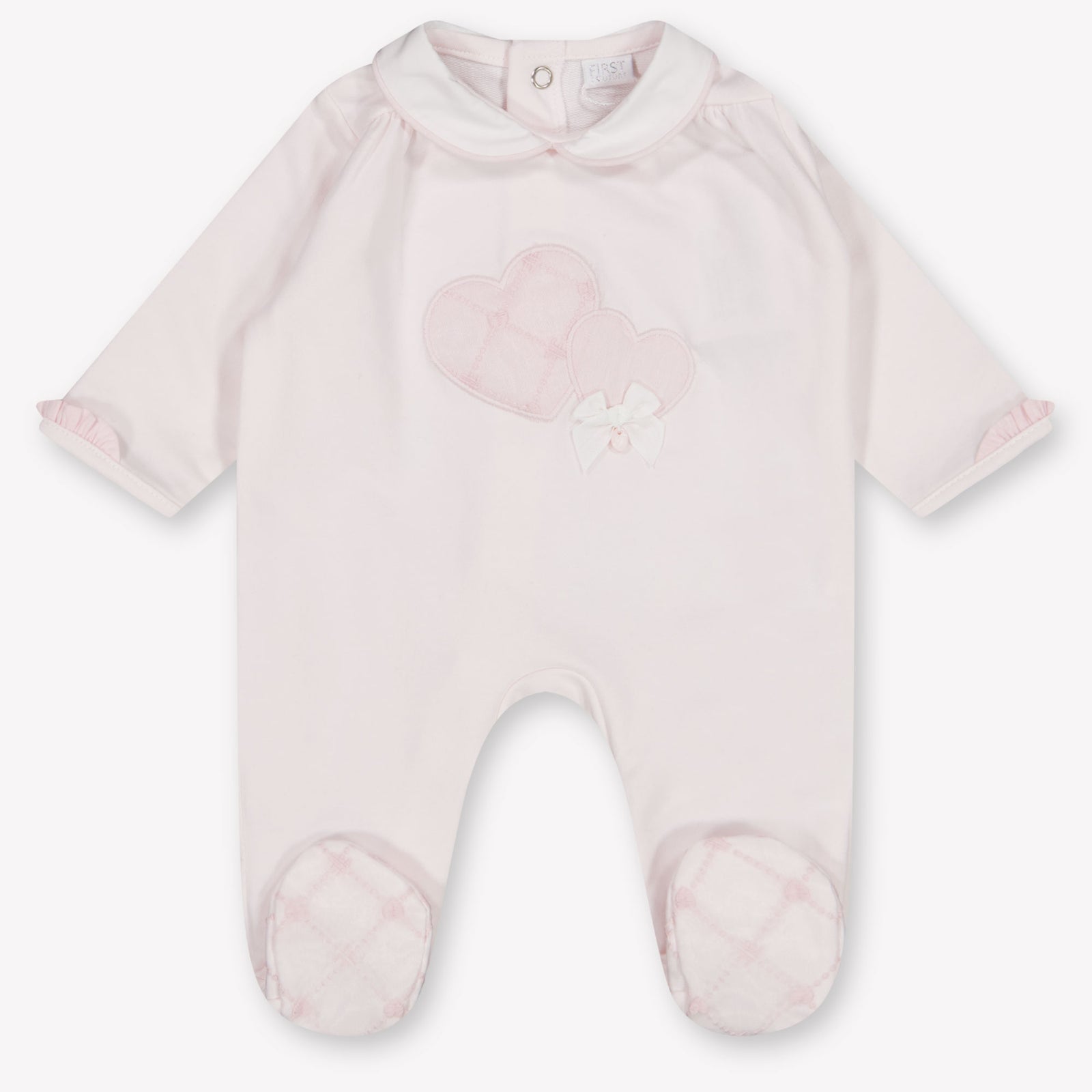 First Bébé Filles Combishort dans Rose Léger