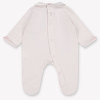 First Baby Girls Playsuit In Light Pink