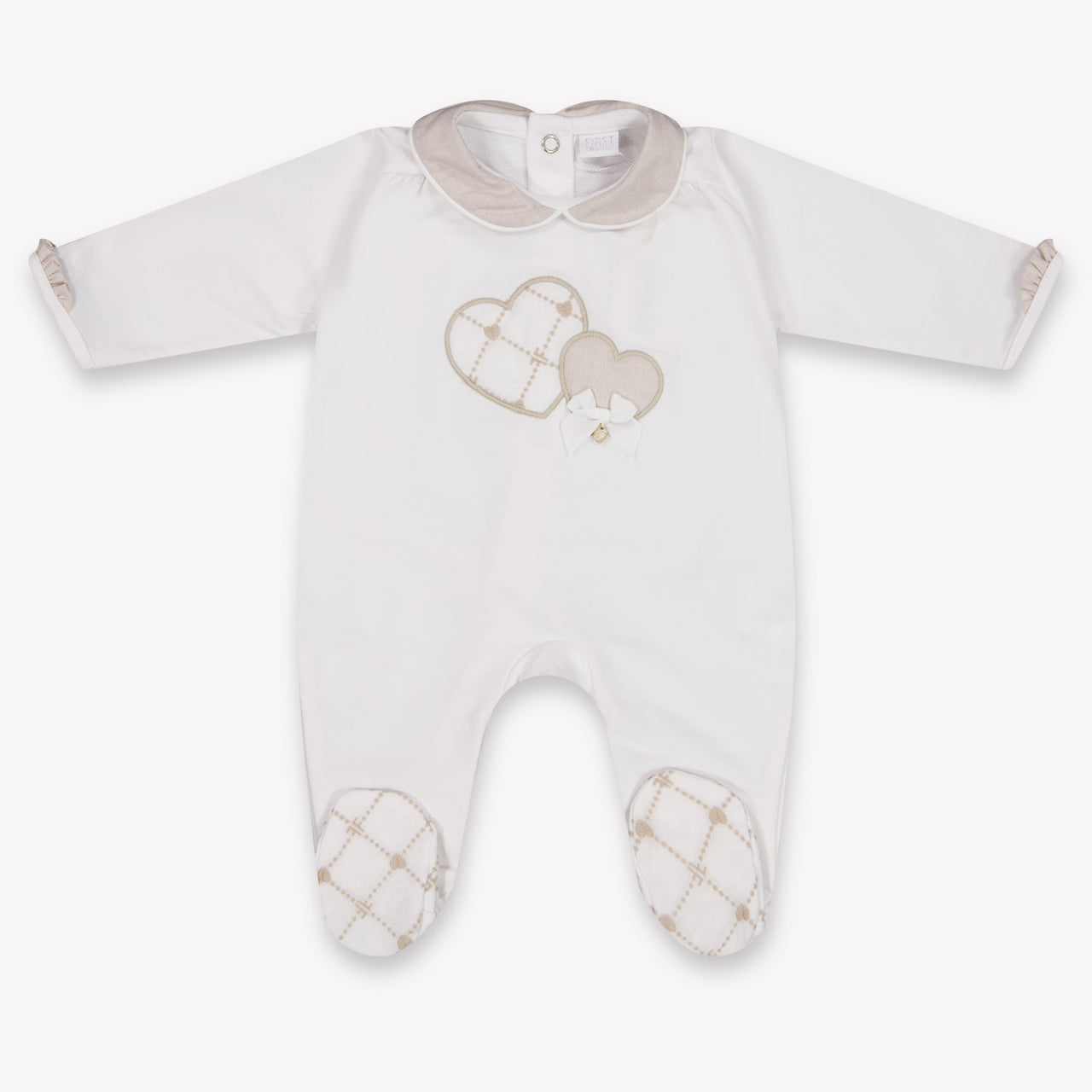 First bebe Chicas Mono corto en Beige claro
