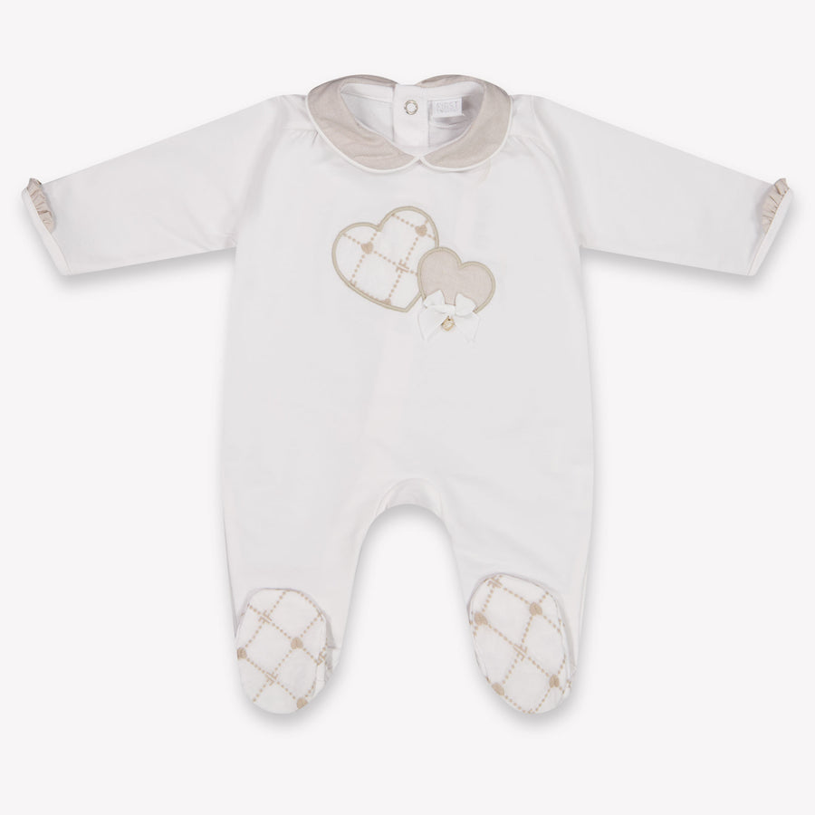 First bebe Chicas Mono corto en Beige claro