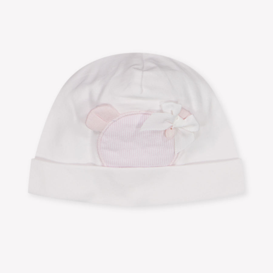 First bebe Chicas sombrero en Blanco