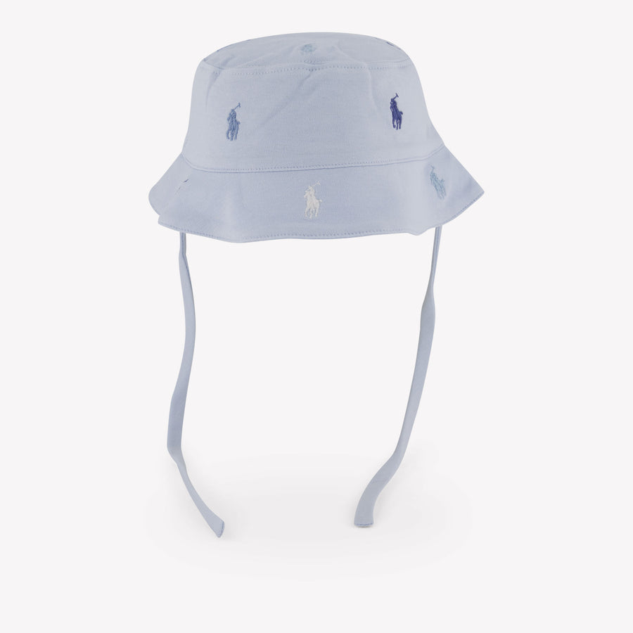 Ralph Lauren Bébé Garçons Chapeau dedans Bleu Clair