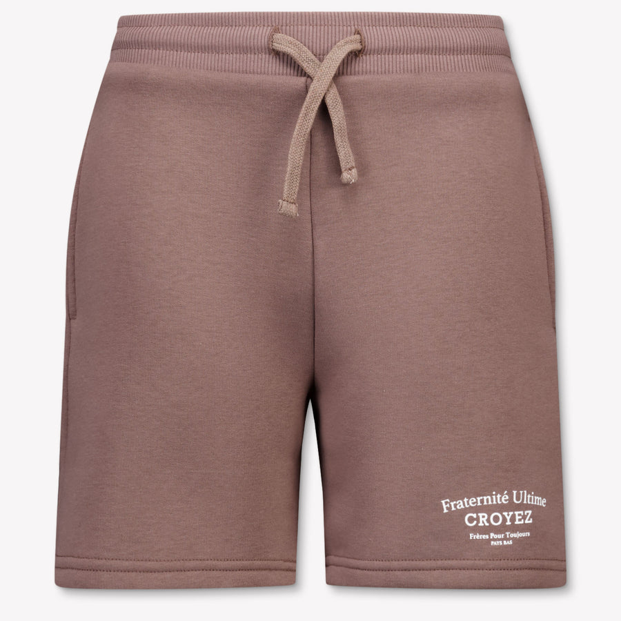 Croyez Boys Short in Brown