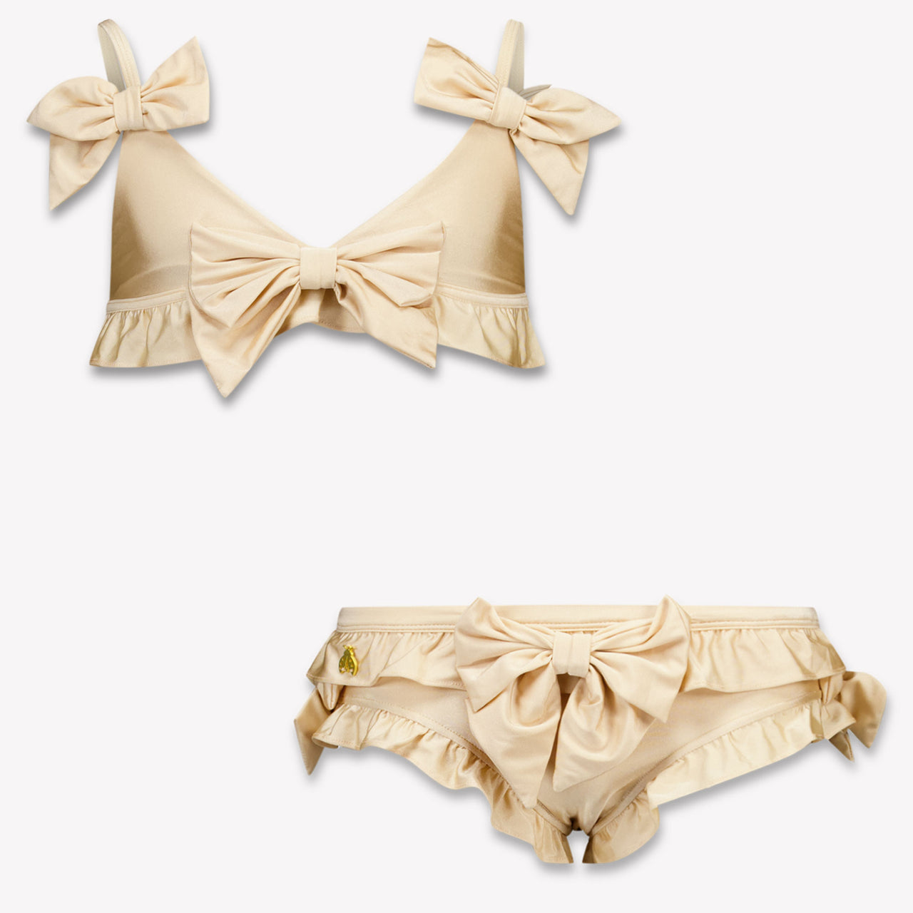 Luvbug Kinder Mädchen Bademode In Beige