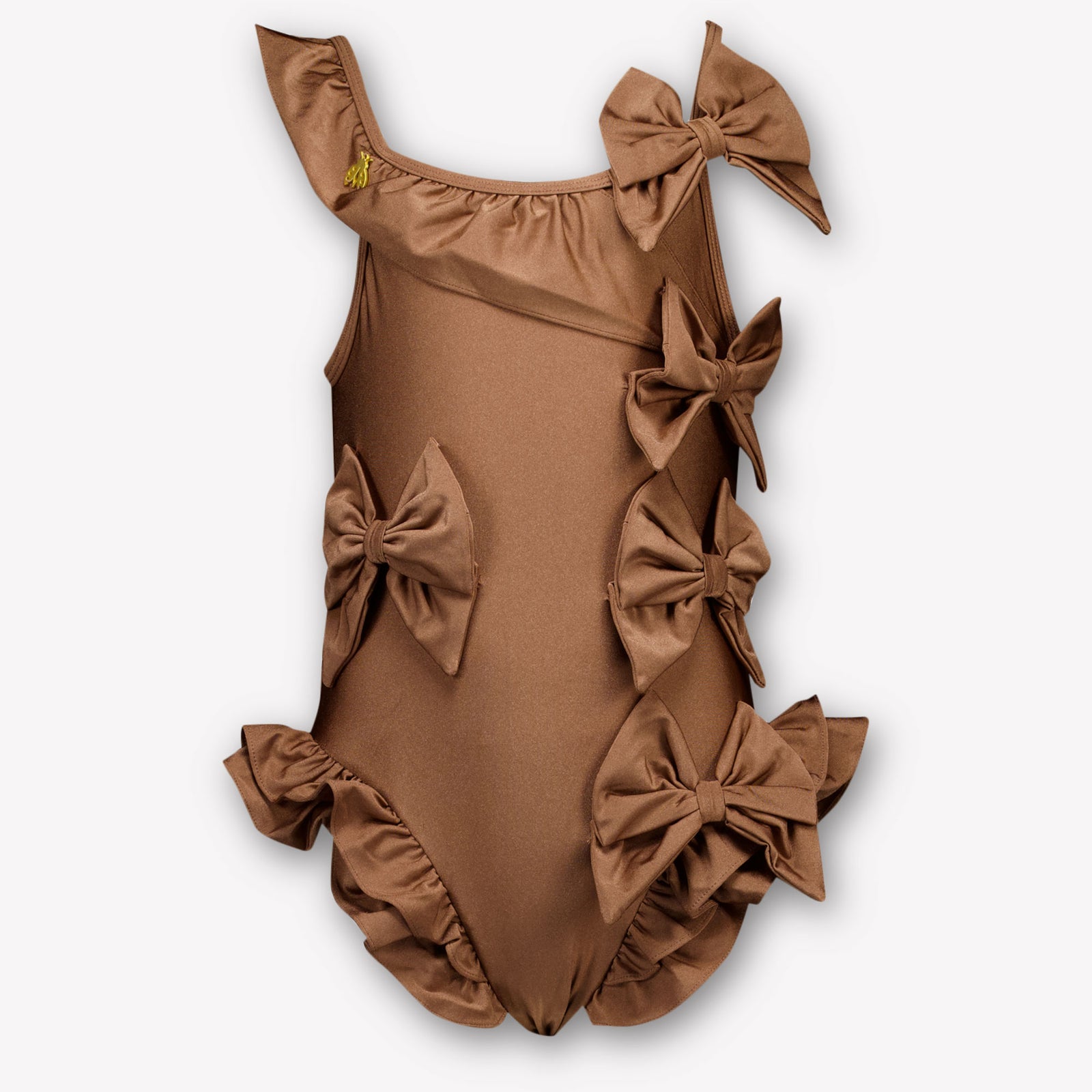 Luvbug Kinder Meisjes Zwemkleding In Bruin
