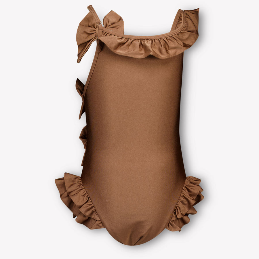 Luvbug Kinder Mädchen Bademode In Braun