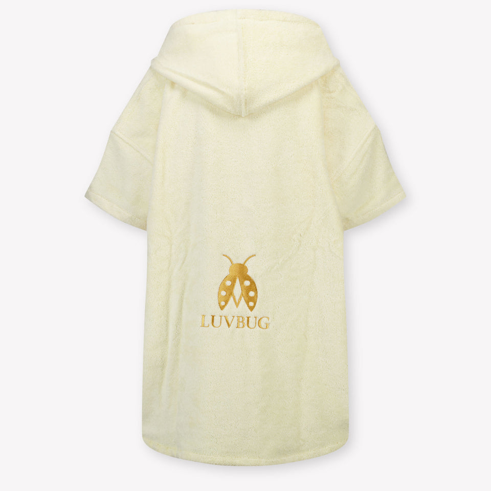 Luvbug Kinder Meisjes Poncho In Off White
