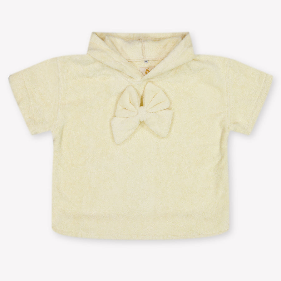 Luvbug Baby Girls Poncho in Off-White
