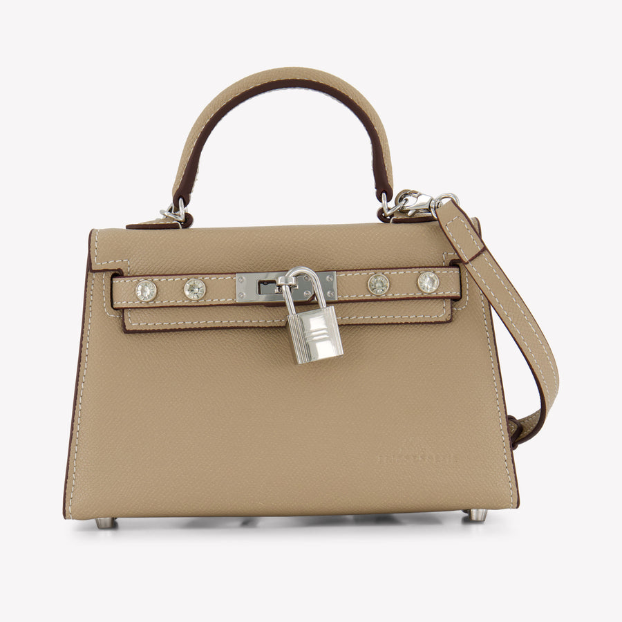 Prinsessefin Enfants Filles Sac dans Beige