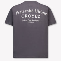 Croyez Kinder Garçons T-shirt dans Anthracite