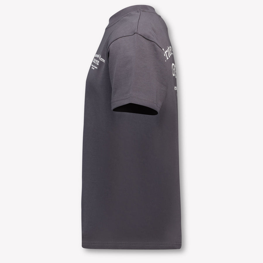 Croyez Kinder Garçons T-shirt dans Anthracite