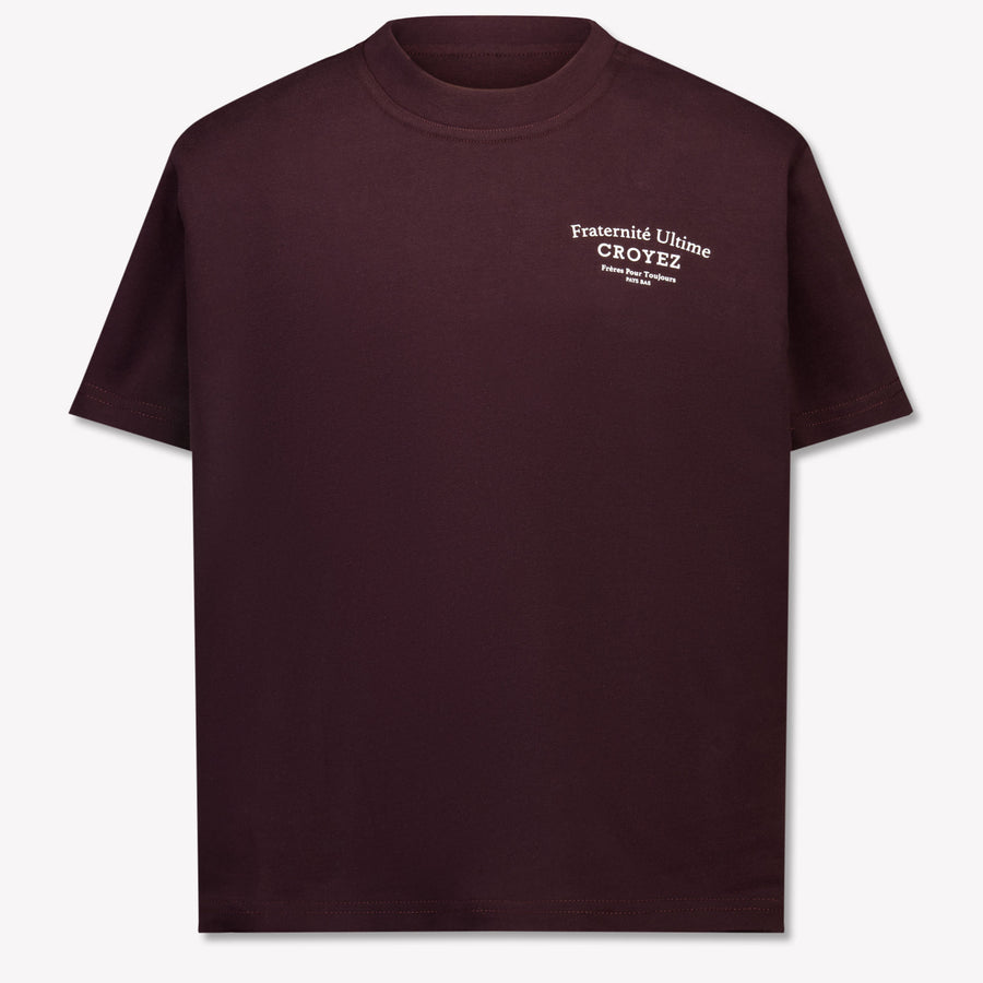 Croyez Kinder Garçons T-Shirt à Bordeaux