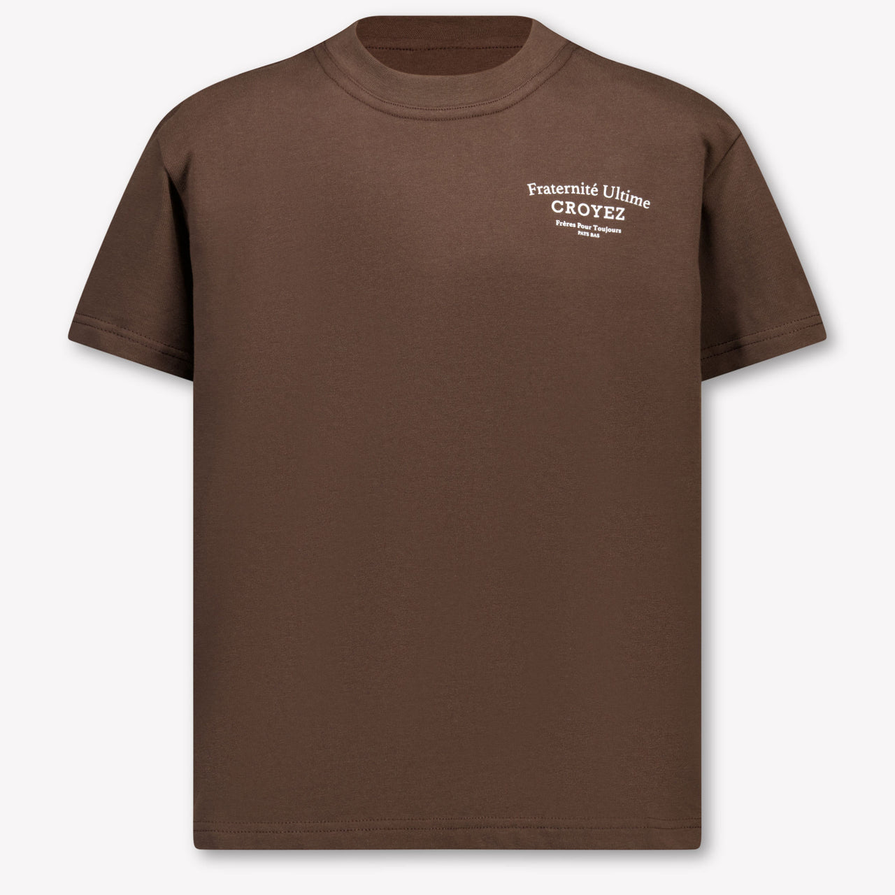 Kindergarten Chicos Camiseta en oscuridad Marrón