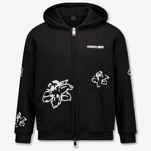 Croyez Kinder Jungen Strickjacke In Schwarz
