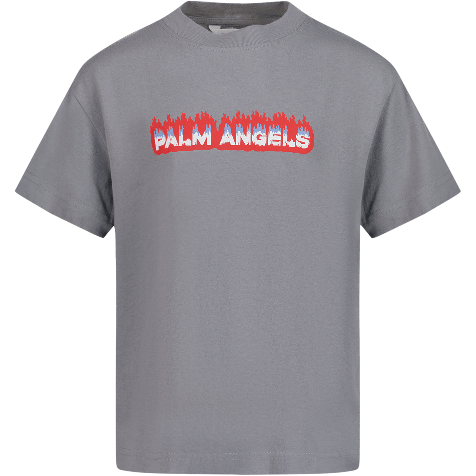 Palm Angels Kinder Jongens T-Shirt Grijs 4Y
