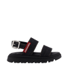 Dsquared2 Sandalias de niñas para niños negros